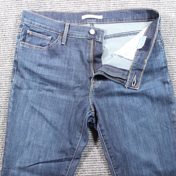 Levi’s Slimming Skinny Womens W31x27 Blue Mid Rise Stretch Denim - Picture 4 of 11